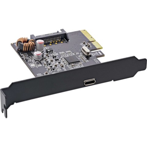 Karta interfejsu InLine, PCIe x4, USB 3.2 Gen.2x2, 1x USB Type-C