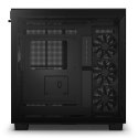 Wieża midi-tower NZXT H9 Flow - Czarny