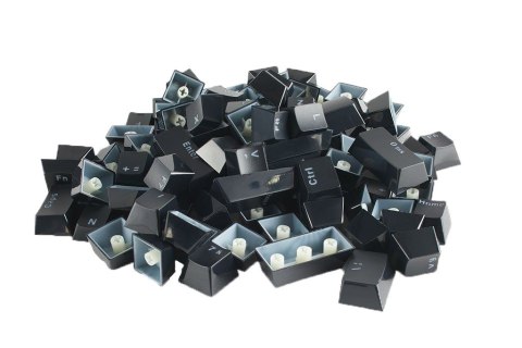 Glorious ABS Keycaps - 105 szt., czarny, ISO, układ UK