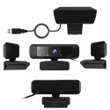 Kamera j5create USB HD Webcam with 360° Rotation USB 2.0; kolor czarny JVCU100-N