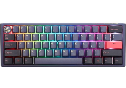 Klawiatura do gier Ducky One 3 Cosmic Blue Mini, RGB LED - MX-Brown (US)