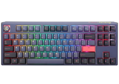 Klawiatura do gier Ducky One 3 Cosmic Blue TKL, RGB LED - MX-Speed-Silver