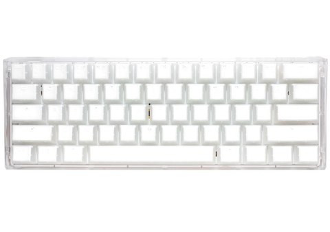 Ducky One 3 Aura White Mini klawiatura Gaming USB QWERTY Amerykański międzynarodowy Biały