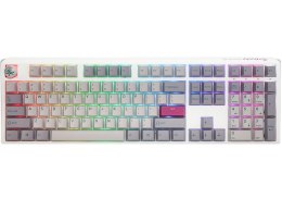 Klawiatura gamingowa Ducky One 3 Mist Grey z podświetleniem RGB LED - MX-Speed-Silver (US)