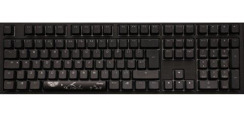 Klawiatura gamingowa Ducky Shine 7 PBT - MX-Silent Red (USA), dioda LED RGB, zaciemnienie