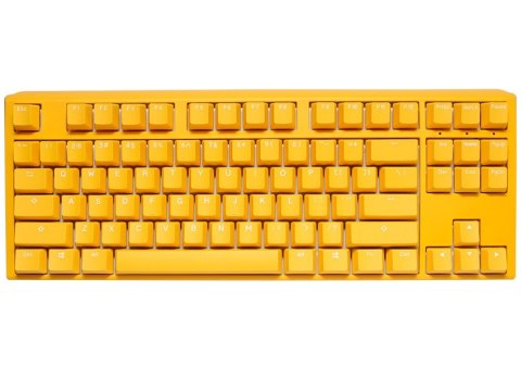 Klawiatura gamingowa Ducky One 3 Yellow TKL, RGB LED - MX-Brown (US)