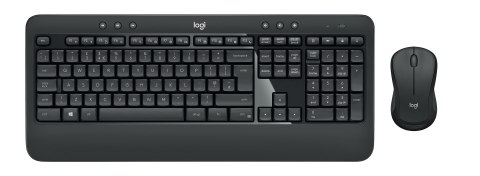 Zestaw klawiatura + mysz Logitech MK540 ADVANCED 920-008675 (USB 2.0; ukł.klaw.(DE); kolor czarny; optyczna; 1000 DPI)