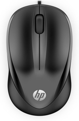 Mysz HP 1000 Wired Optical Mouse with 3 Buttons and 1000 DPI przewodowa czarna 4QM14AA