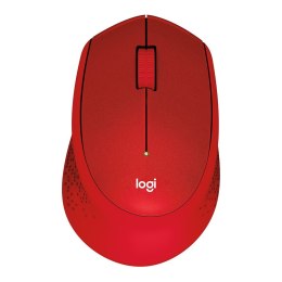 Mysz Logitech M330 910-004911 (optyczna; 1000 DPI; kolor czerwony)