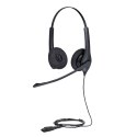 Jabra Biz 1500 Duo QD, przewodowy stereofoniczny zestaw słuchawkowy