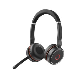 Jabra Evolve 75 SE Link380a MS Stereo bezprzewodowy zestaw słuchawkowy stereo certyfikowany dla Microsoft Teams