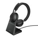 Jabra Evolve2 65, Link380a UC Stereo Stand Black