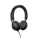 Jabra Evolve2 40 SE Zestaw słuchawkowy Przewodowa Opaska na głowę