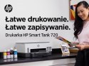 HP Smart Tank Urządzenie wielofunkcyjne 720, W kolorze, Drukarka do Dom, Drukowanie, kopiowanie, skanowanie, komunikacja bezprze