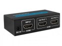 Qoltec Aktywny rozdzielacz Splitter HDMI 1x2 v.1.3b