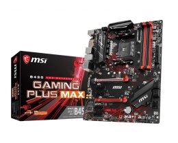 Płyta główna MSI B450 B450 GAMING PLUS MAX (AM4; 4x DDR4 DIMM; ATX; CrossFire)