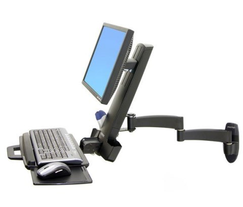 Ergotron 200 SERIES COMBO ARM/BLACK TEXTURED