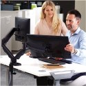 Fellowes Ergonomia ramię na 2 monitory EPPA™ czarne