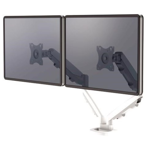 MONITOR ARM DUAL EPPA WHITE 9683501 FELLOWES