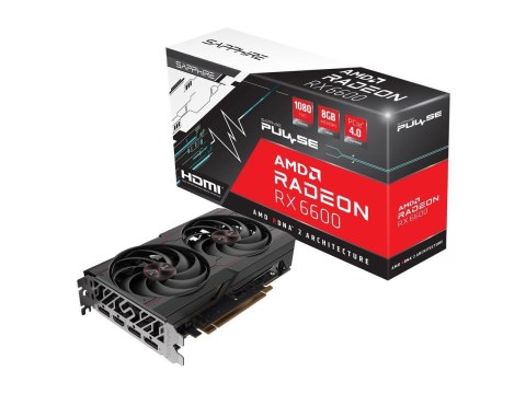 Karta graficzna SAPPHIRE Radeon RX 6600 PULSE Gaming 8GB GDDR6