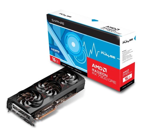 Karta graficzna SAPPHIRE Radeon RX 7900 GRE PULSE Gaming OC 16GB GDDR6