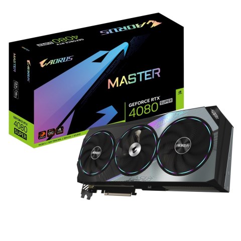 Karta graficzna Gigabyte AORUS GeForce RTX 4080 SUPER MASTER 16GB GDDR6X