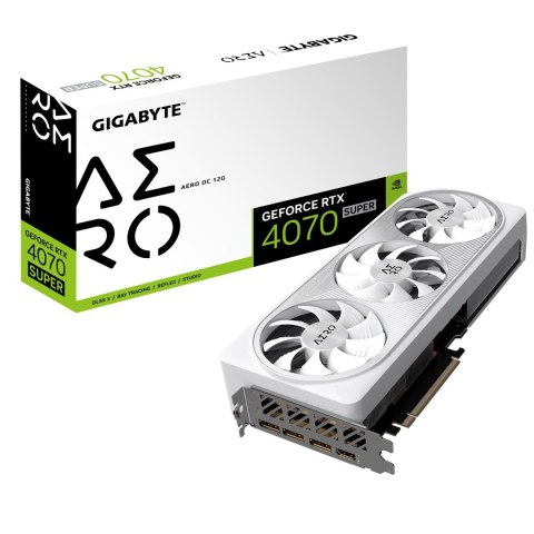 Karta graficzna Gigabyte GeForce RTX 4070 SUPER AERO OC 12GB GDDR6X